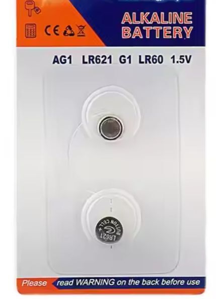 送料無料！　即決２個１９０円　LR621 (SR621互換)　アルカリコイン電池　腕時計用　ボタン電池　AG1／364／LR621/LR60同等品